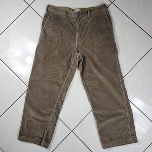 GAP Baggy Pants Men's Size 37x28 Y2k Skater Trousers 90s Corduroy Wide Leg